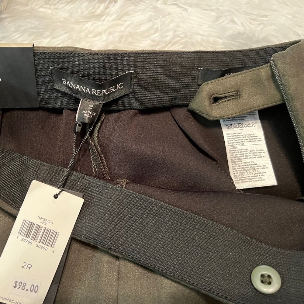 Banana Republic Devon Faux Suede Pants/Leggings - Picture 5 of 9